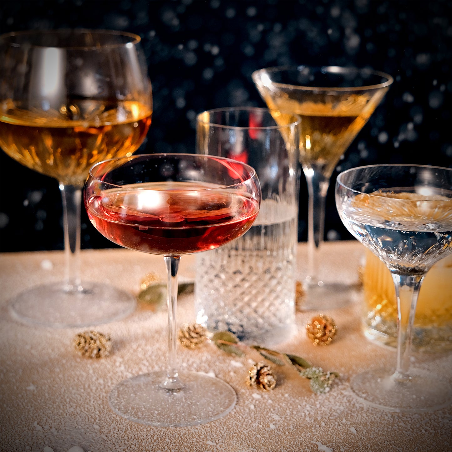 Différents cocktails sans alcool
